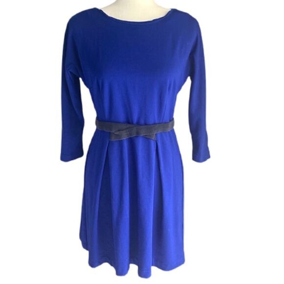 Anthropologie Girls from Savory Blue Dress - Picture 2 of 7